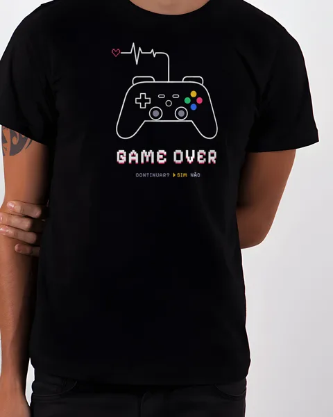 Camiseta Game Over