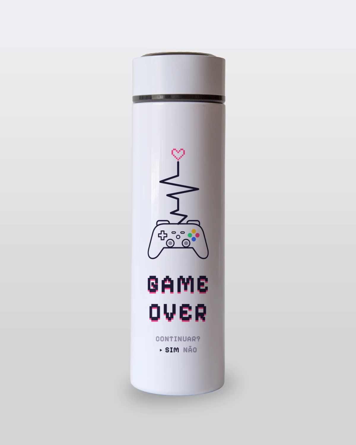 Garrafa Térmica Game Over